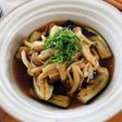 なすの生姜きのこあんかけ。秋の副菜♡