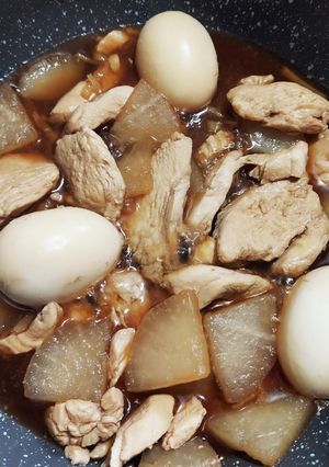 鶏むね肉と大根の煮物-レシピのメイン写真
