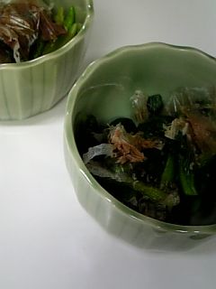 ホウレンソウのポン酢おひたし-レシピのメイン写真