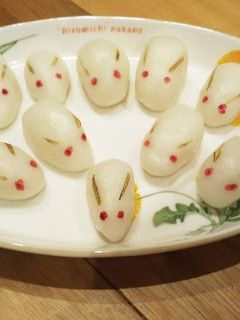 お月見うさぎ団子-レシピのメイン写真
