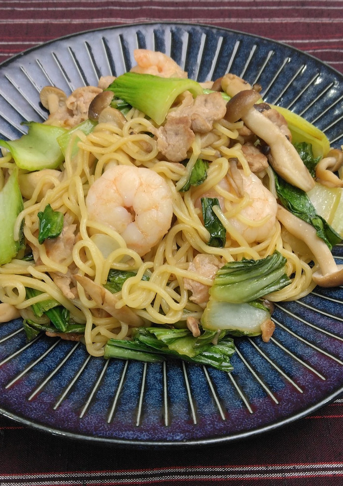 【美人レシピ】柚子風味のさっぱり焼きそば-レシピのメイン写真