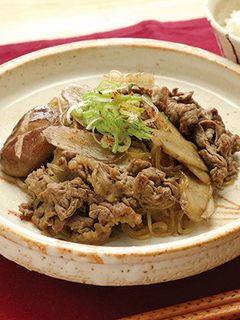 牛肉とごぼうの炒め煮-レシピのメイン写真