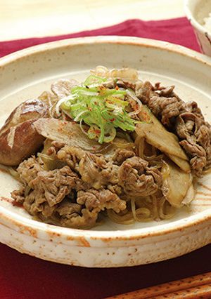 牛肉とごぼうの炒め煮-レシピのメイン写真