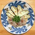 豚ロース肉とナスのレンジ蒸し☆簡単です