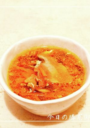 ちょいピリ豚バラとニラの韓国風スープ-レシピのメイン写真