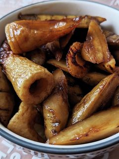 ごぼうとちくわの甘酢煮-レシピのメイン写真