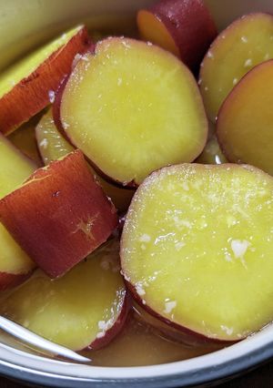 さつまいものはちみつ塩麹煮-レシピのメイン写真