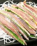 アジ、イワシのガリサンド（お刺身）