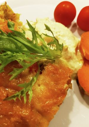 ズッキーニたくさんベジタリアンチーズ焼き-レシピのメイン写真