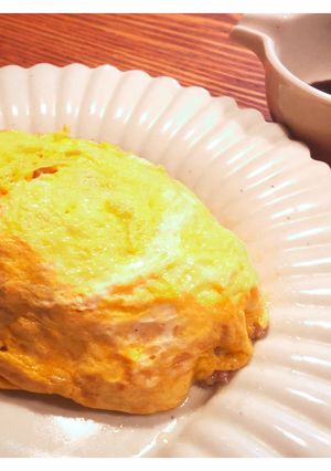 コロッケの具活用レシピ♪コロッケオムレツ-レシピのメイン写真