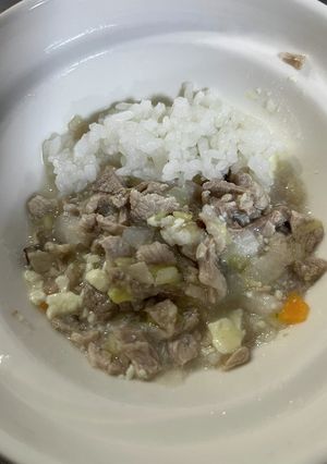 【犬用】とりわけ豚汁ごはん-レシピのメイン写真