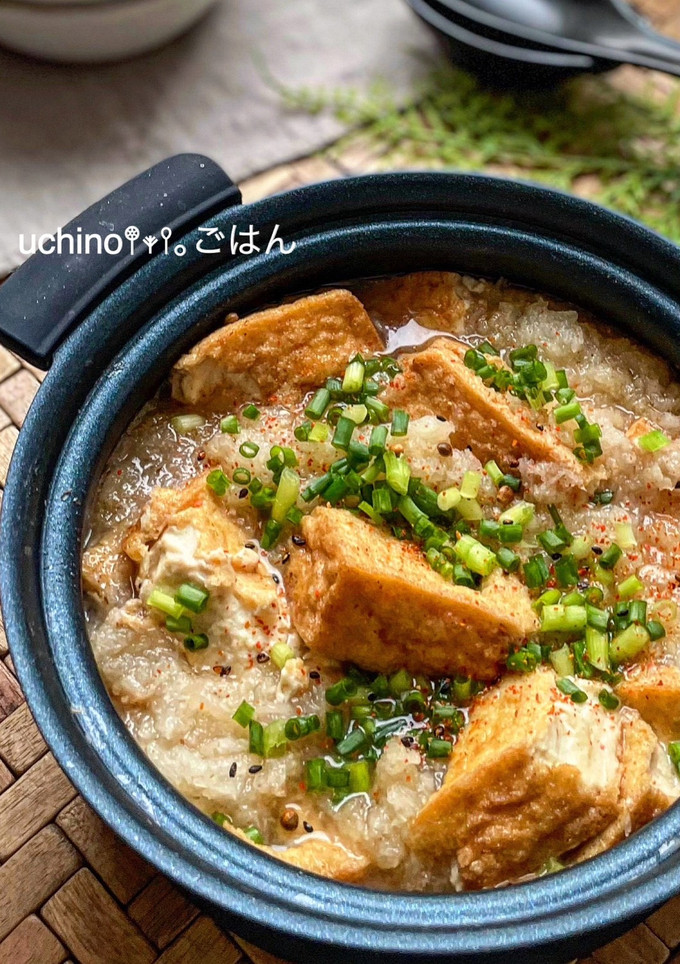 作業時間3分♪厚揚げのみぞれ煮-レシピのメイン写真