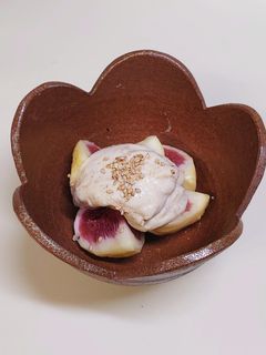 クリームチーズでイチジクの白和え-レシピのメイン写真