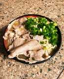 余ったひやむぎで作る簡単ラーメン