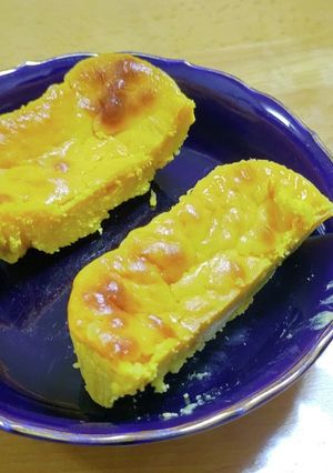 【ハロウィン】パンプキンチーズケーキ-レシピのメイン写真