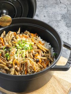 たっぷりきのことツナの混ぜごはん-レシピのメイン写真