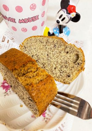 黒ゴマきな粉のパウンドケーキ-レシピのメイン写真