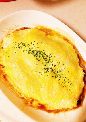 簡単 レトルトでオムカレー-レシピのメイン写真