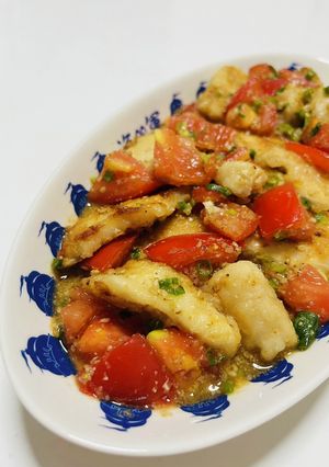 トマト胡麻だれチキン-レシピのメイン写真