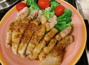 豚ロースのステーキ★マスタードソース-レシピのメイン写真