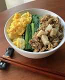簡単ヘルシー節約　肉なしレンコンそぼろ丼