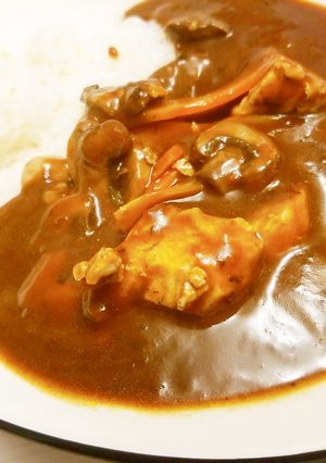 簡単！超時短の鶏肉きのこカレー-レシピのメイン写真