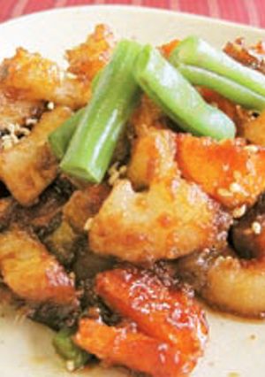 秋野菜の甘辛ごま風味-レシピのメイン写真