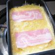 簡単巻ずに卵焼き!ベーコン&キャベツ入