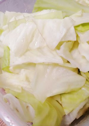 レンチン！キャベツ-レシピのメイン写真