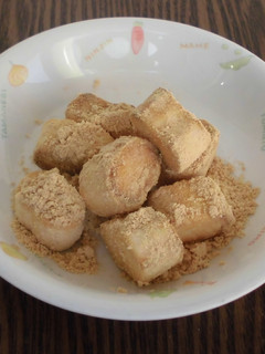 (保育所)お麩のラスク(きな粉味)-レシピのメイン写真