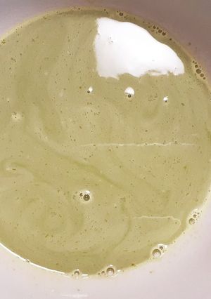 簡単！　抹茶ミルクのお汁粉-レシピのメイン写真