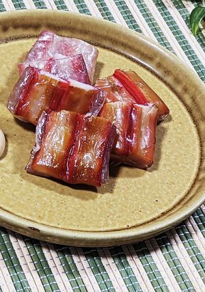 おつまみ燻製！ライスペーパーでカニカマ巻-レシピのメイン写真