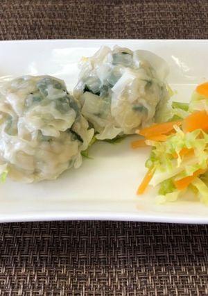 ♦野菜たべよう♦ほうれん草のシューマイ-レシピのメイン写真