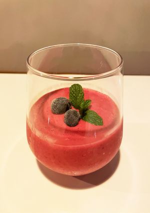 ビーツとBerryの豆乳スムージー-レシピのメイン写真