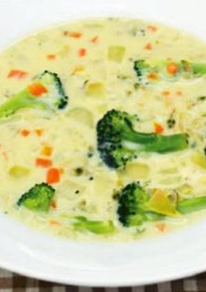 あさりといろいろ野菜のクラムチャウダー-レシピのメイン写真