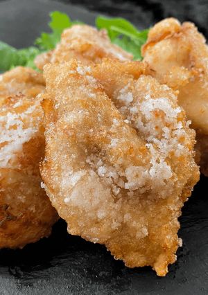 63℃ 鶏ももの「にんにく塩麹」唐揚げ-レシピのメイン写真