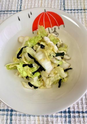 簡単 火を使わない白菜サラダ-レシピのメイン写真