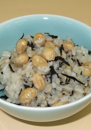 大豆ひじきごはん-レシピのメイン写真