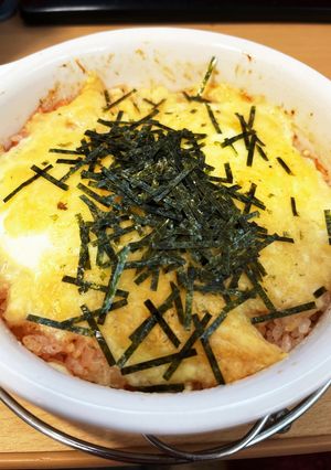 即席！パスタソースで明太チーズドリア-レシピのメイン写真