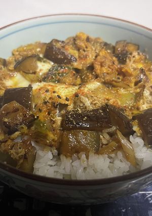 茄子の玉とじ丼-レシピのメイン写真