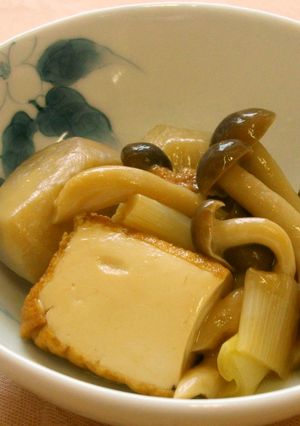 里芋としめじと厚揚げのしょうゆ煮-レシピのメイン写真