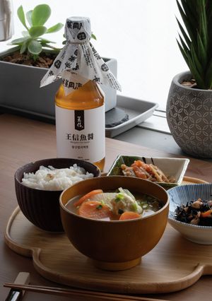 魚醤で作る味噌けんちん汁です。-レシピのメイン写真