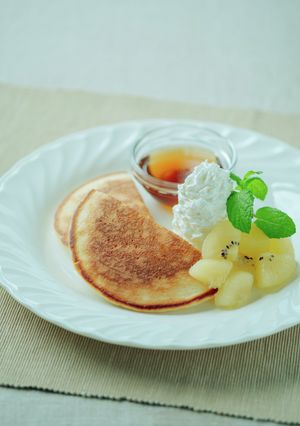 黒酢はちみつパンケーキ-レシピのメイン写真