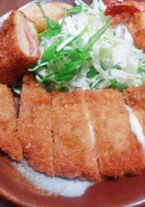 さくっとウマイ豚カツinチーズ（おまけ）-レシピのメイン写真