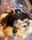 チャーシュー餡掛け焼きそば海苔編