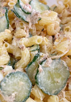 副菜サラダに。粉チーズ入りマカロニサラダ-レシピのメイン写真