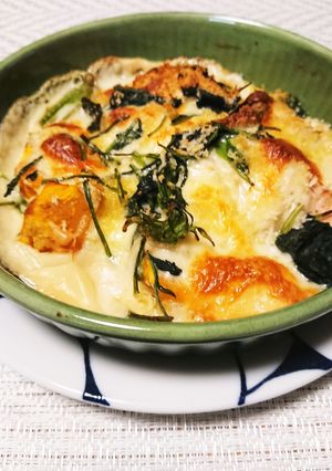 鮭とかぼちゃの米粉グラタン-レシピのメイン写真