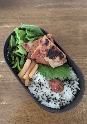 JK☆豚肉の味噌こうじ焼き弁当♪-レシピのメイン写真