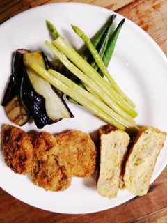 野菜のソテー!塩、オリーブオイル-レシピのメイン写真