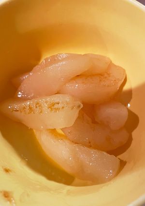 離乳食　洋梨のコンポートロトロ-レシピのメイン写真